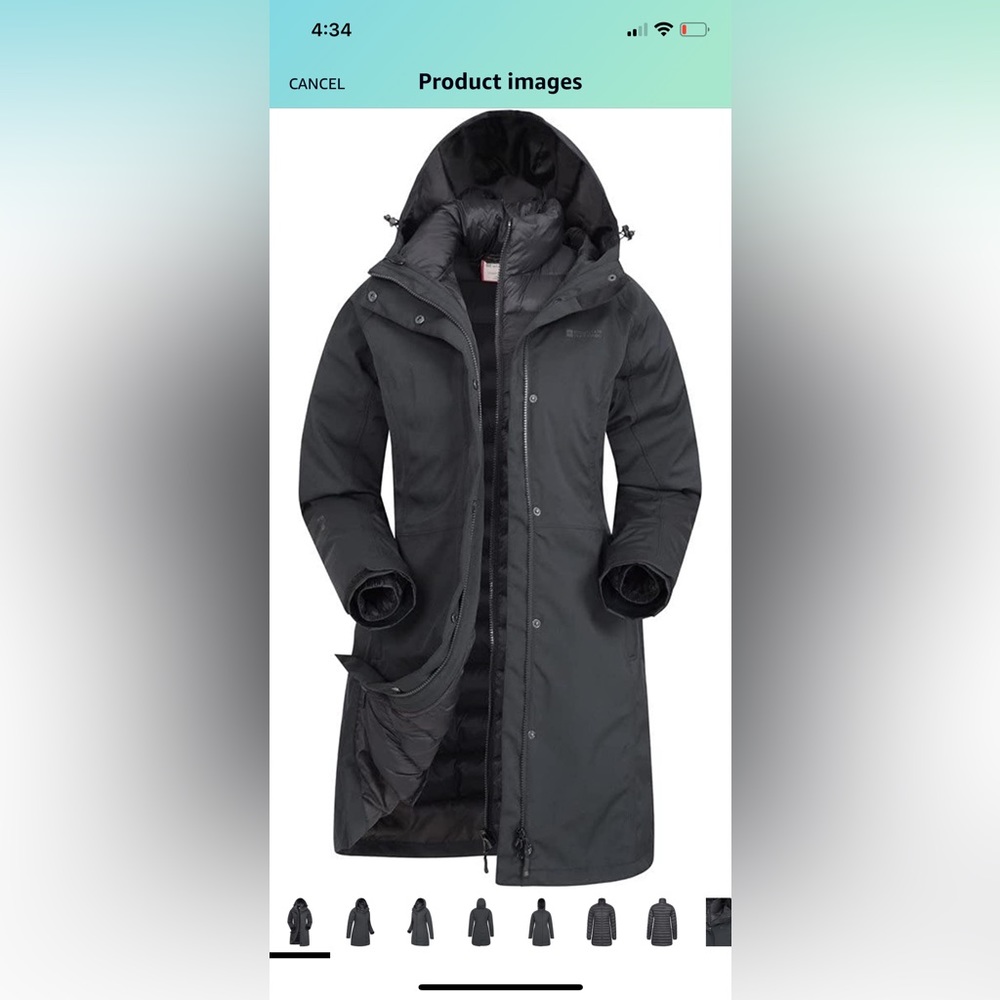 Mountain Warehouse Alaskan Womens Winter 3 In 1 Waterproof Jacket
